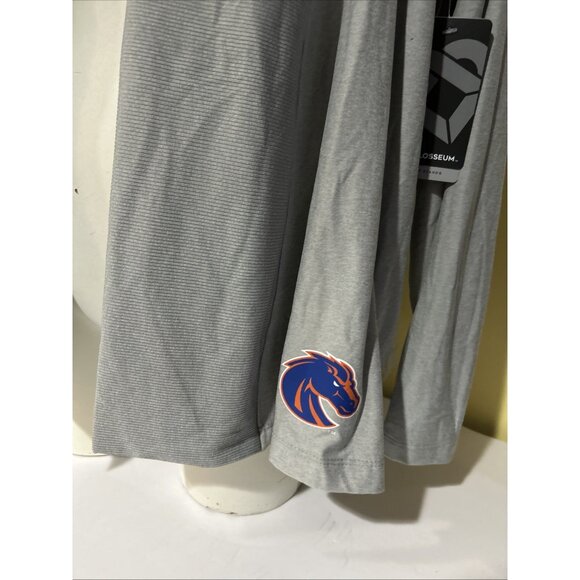 NEW Boise State BSU Broncos Colosseum Gray Lightweight Cardigan Jacket Women's M - Picture 3 of 9